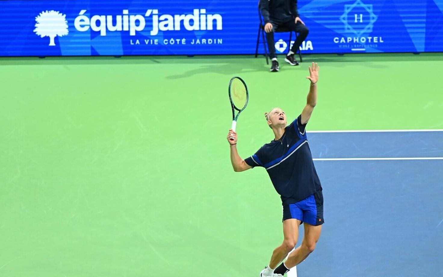 Mark Lajal in action in Orleans.