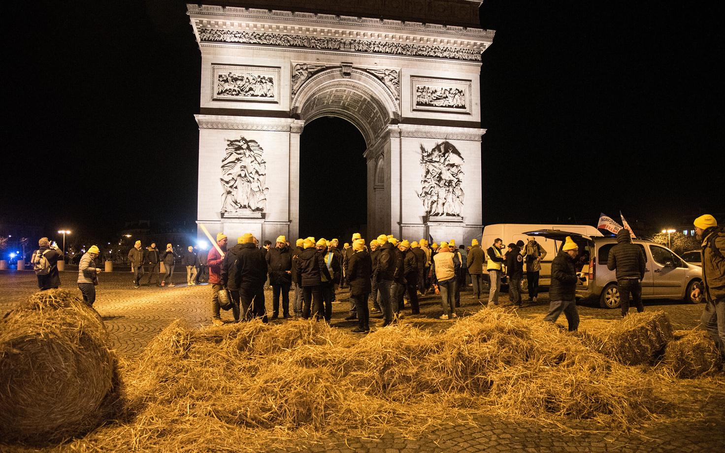 Aasta alguses toimusid Prantsusmaal suured põllumeeste protestid