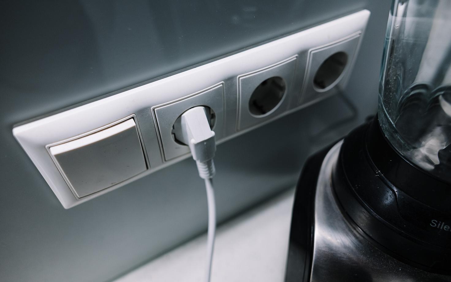 Wall sockets.