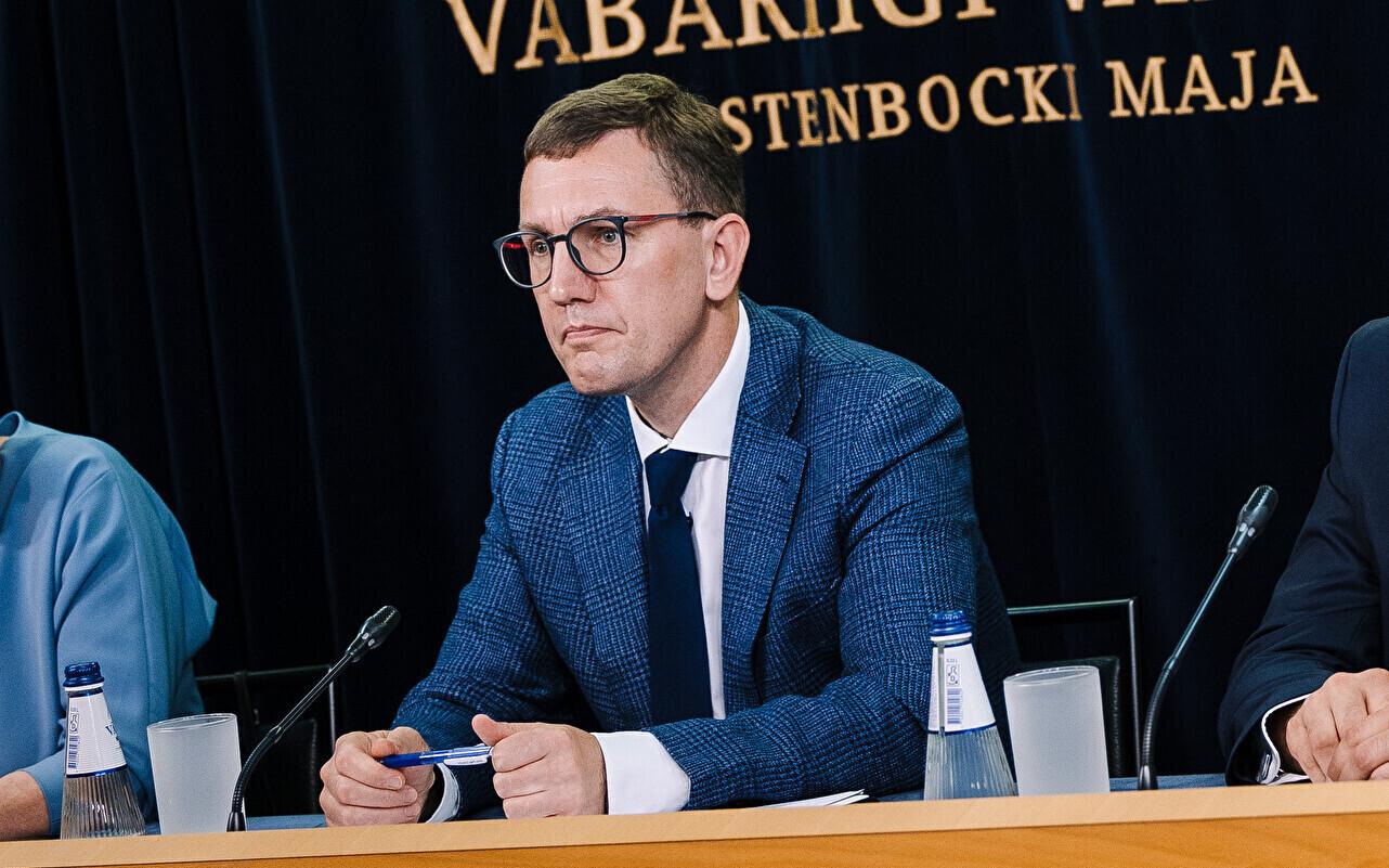 Prime Minister Kristen Michal (Reform).