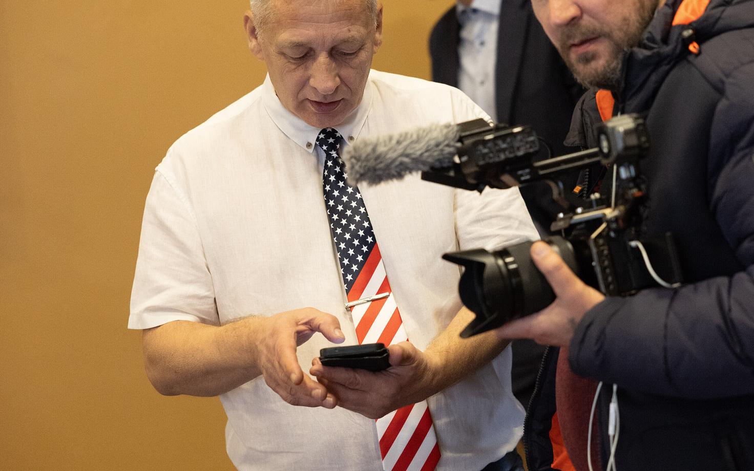 Калле Грюнталь получил статус обвиняемого.