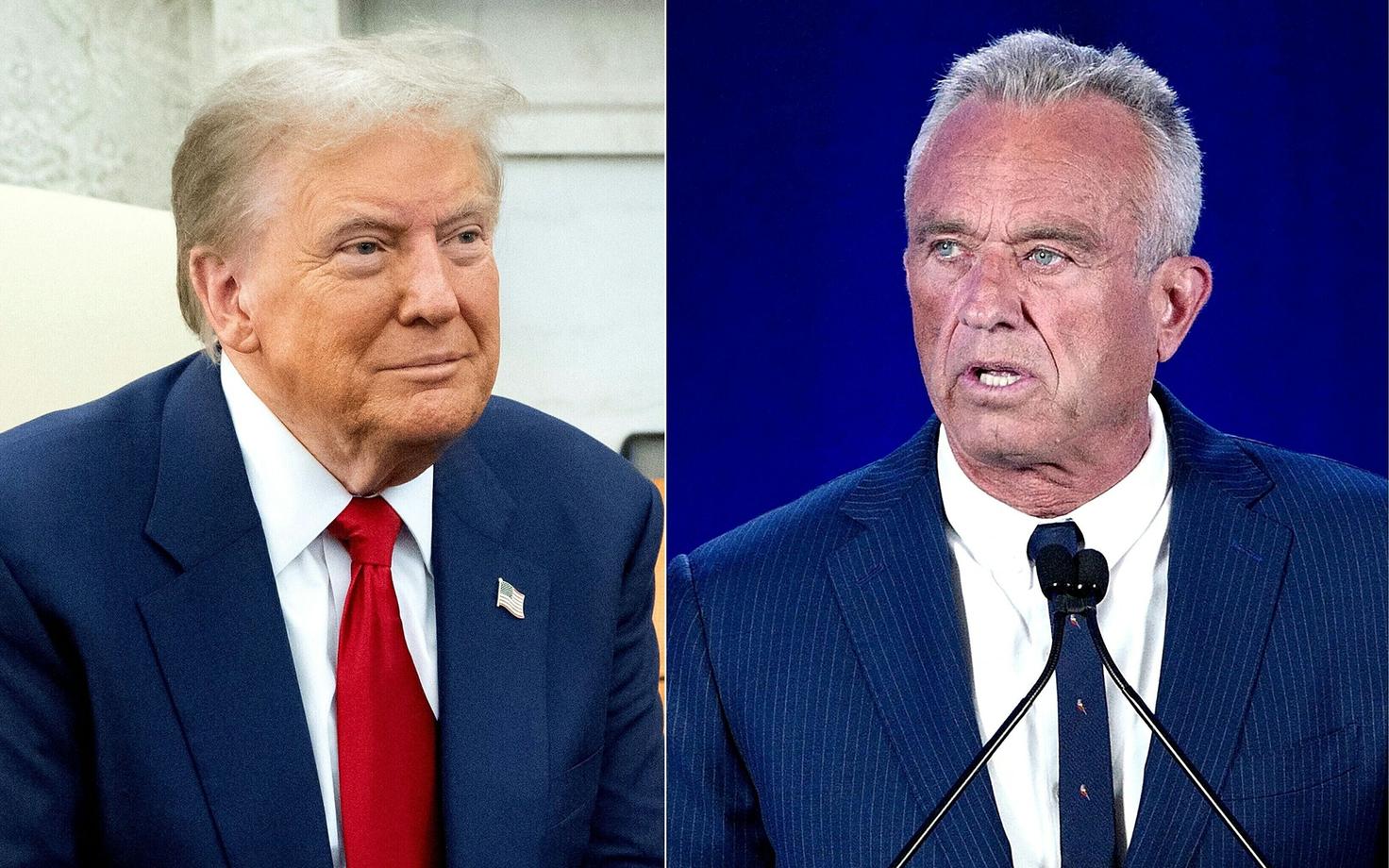 Donald Trump ja Robert F. Kennedy Jr.