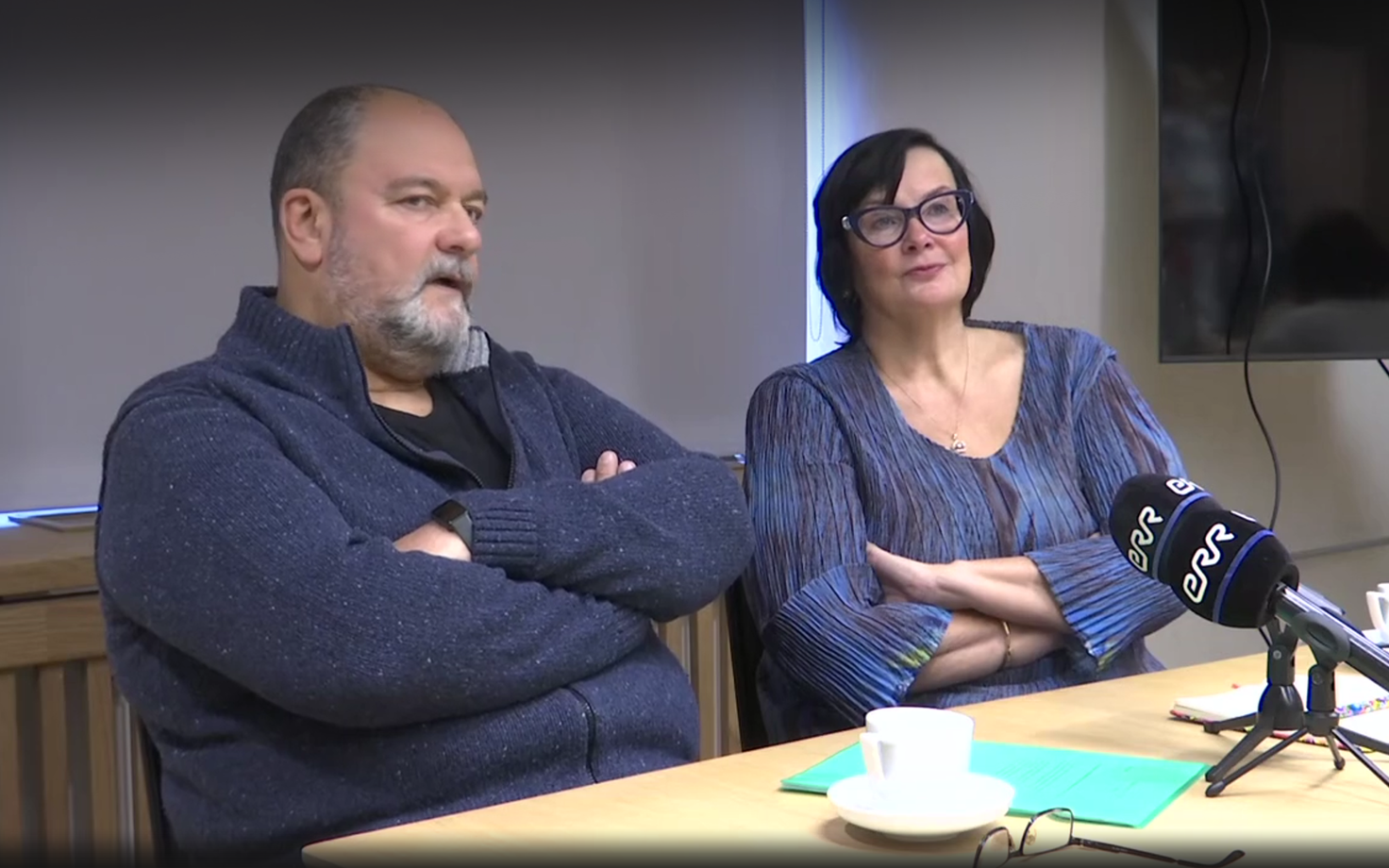 Михаил Стальнухин и Катри Райк.