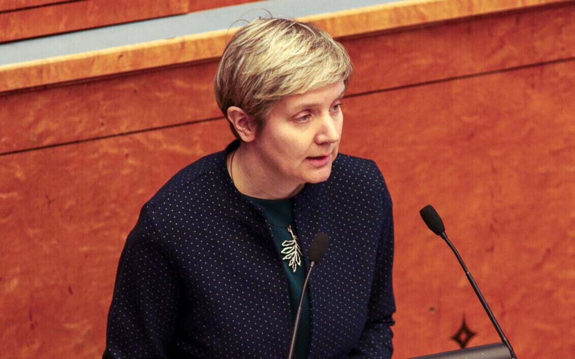 Maia-Liisa Anton riigikogus.