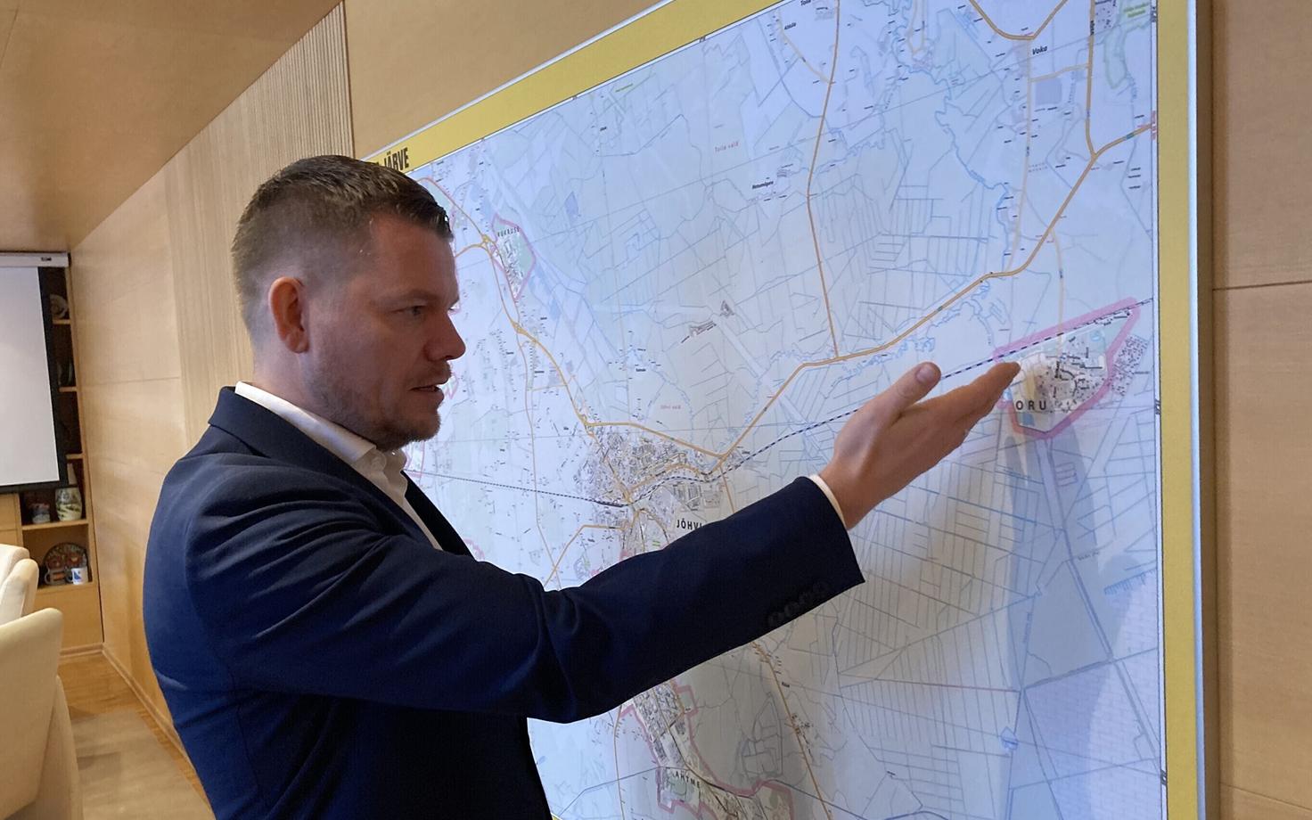 Мэр Кохтла-Ярве Хенри Казело.