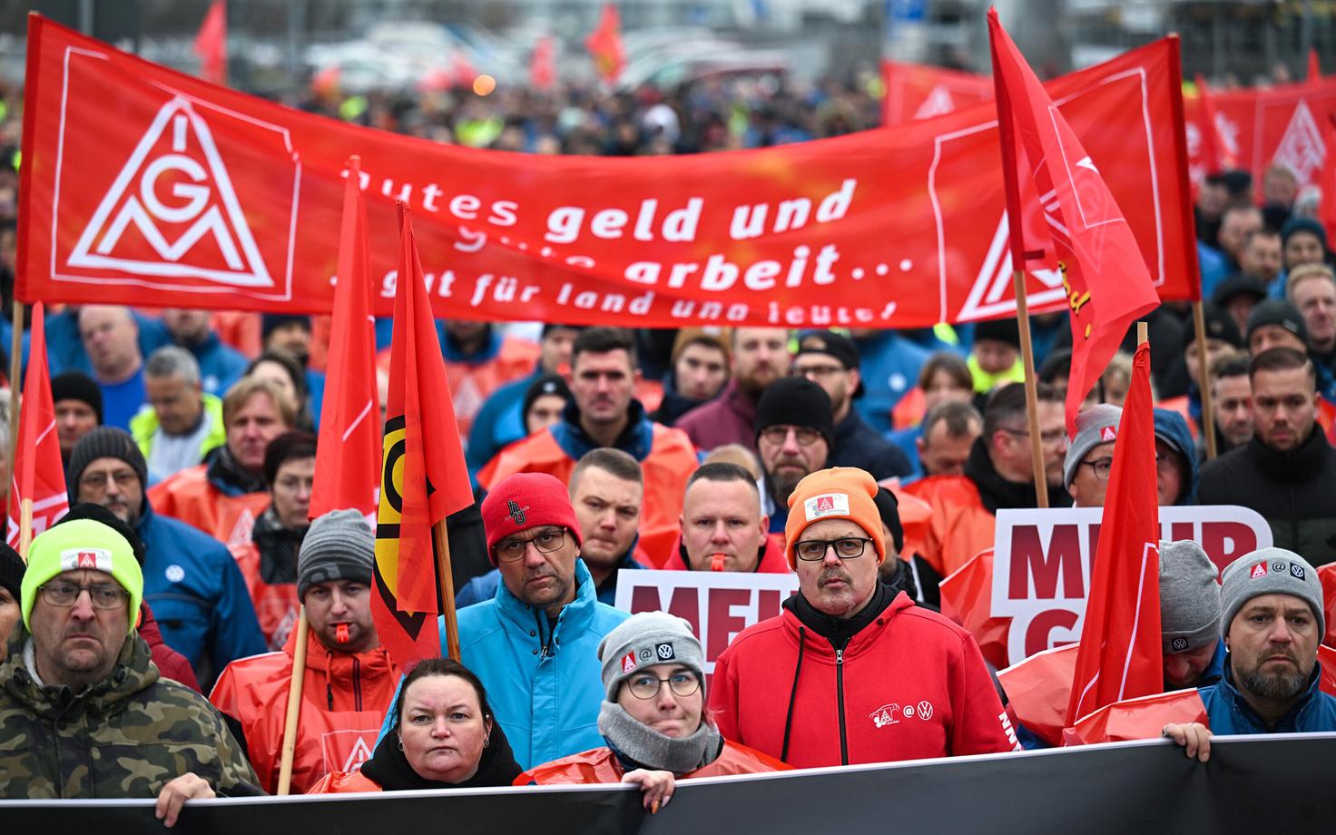 Volkswageni Saksa tehaste töötajad alustasid streiki