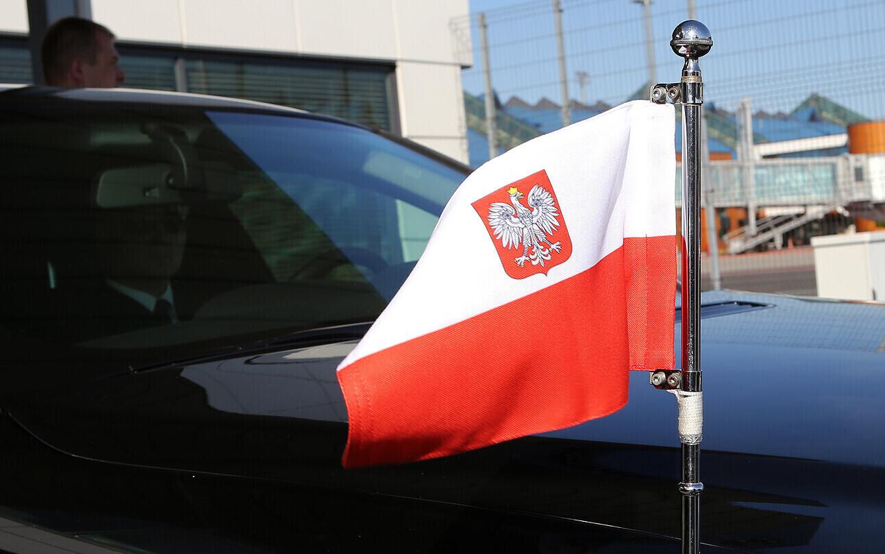 Флаг Польши.