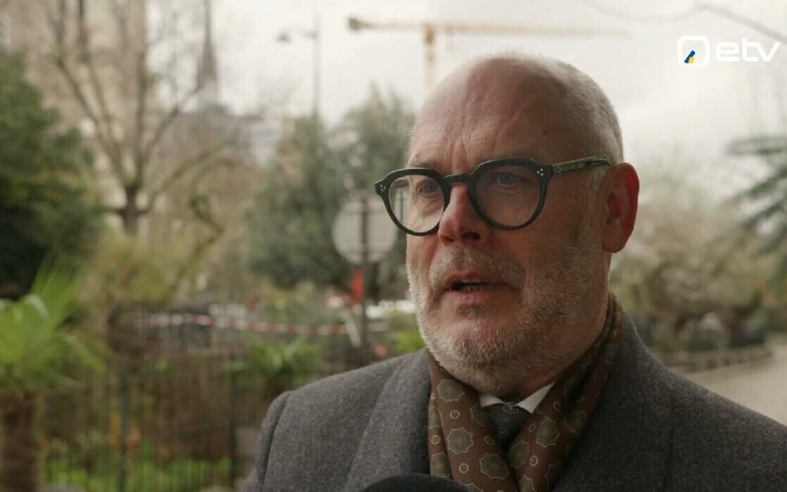 Alar Karis in Paris.