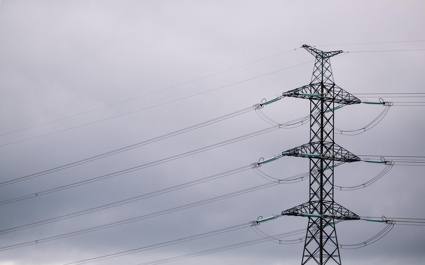 Линия электропередачи.
