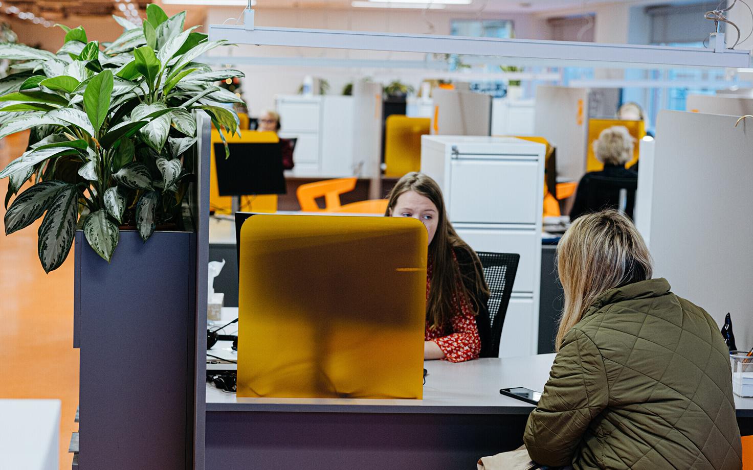 Касса по безработице.