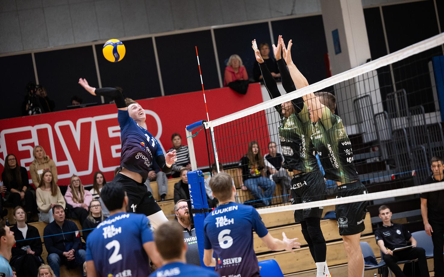 Võrkpalli Eesti-Läti liiga: Selver/TalTech – Võru Barrus