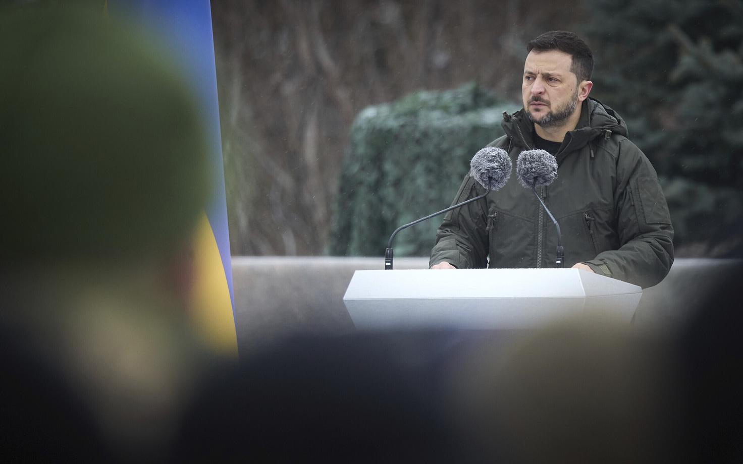 Ukraina president Volodõmõr Zelenski.