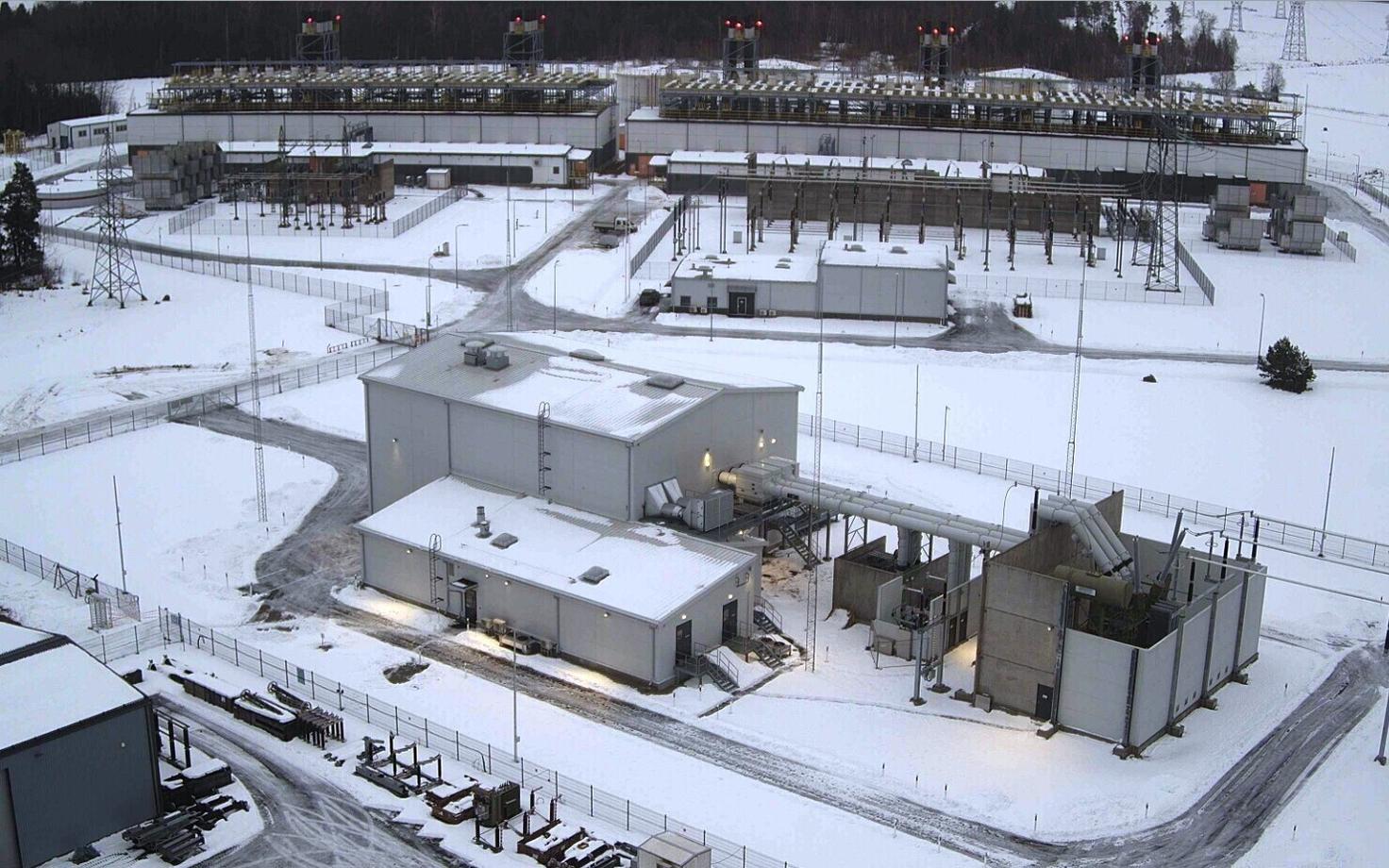 Синхронный компенсатор в Кийза. Иллюстративная фотография.