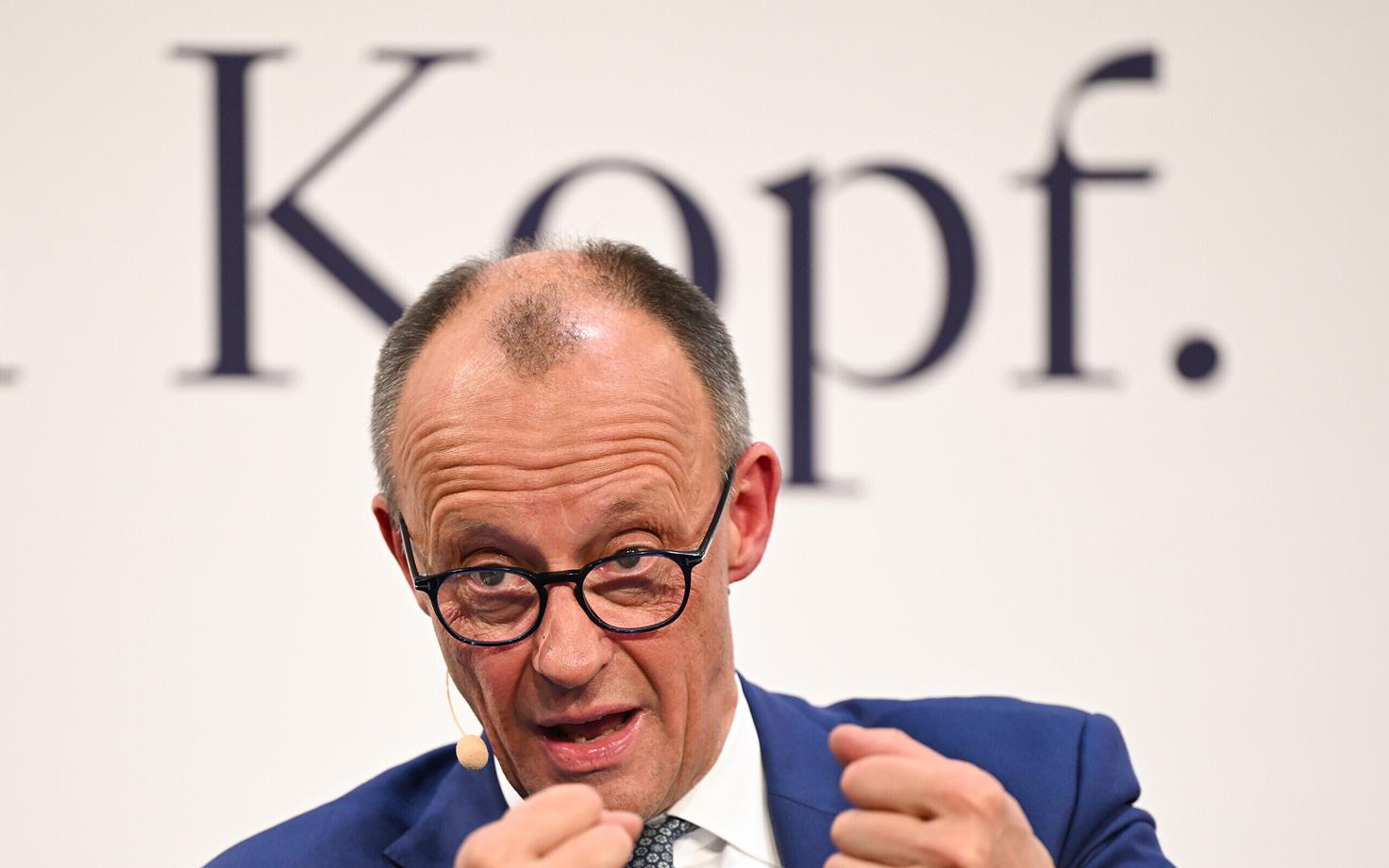 Saksamaa tõenäoline uus kantsler, CDU liider Friedrich Merz.