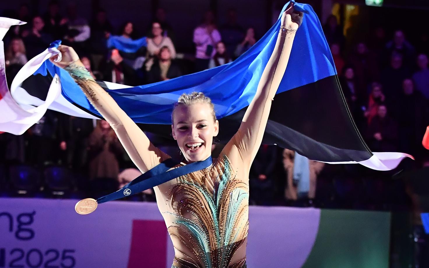 Нина Петрыкина на ЧЕ-2025 в Таллинне.