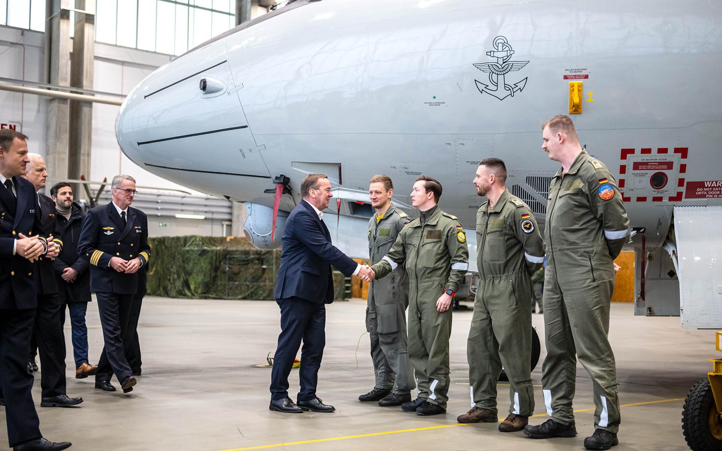 Boris Pistorius ja Saksa sõjaväelased