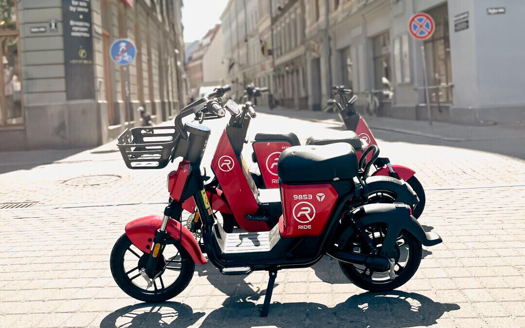 Мини-мопед Ride Mobility.