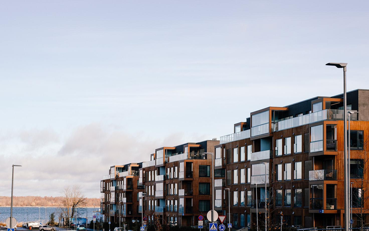 Новостройки на Коплиских линиях.