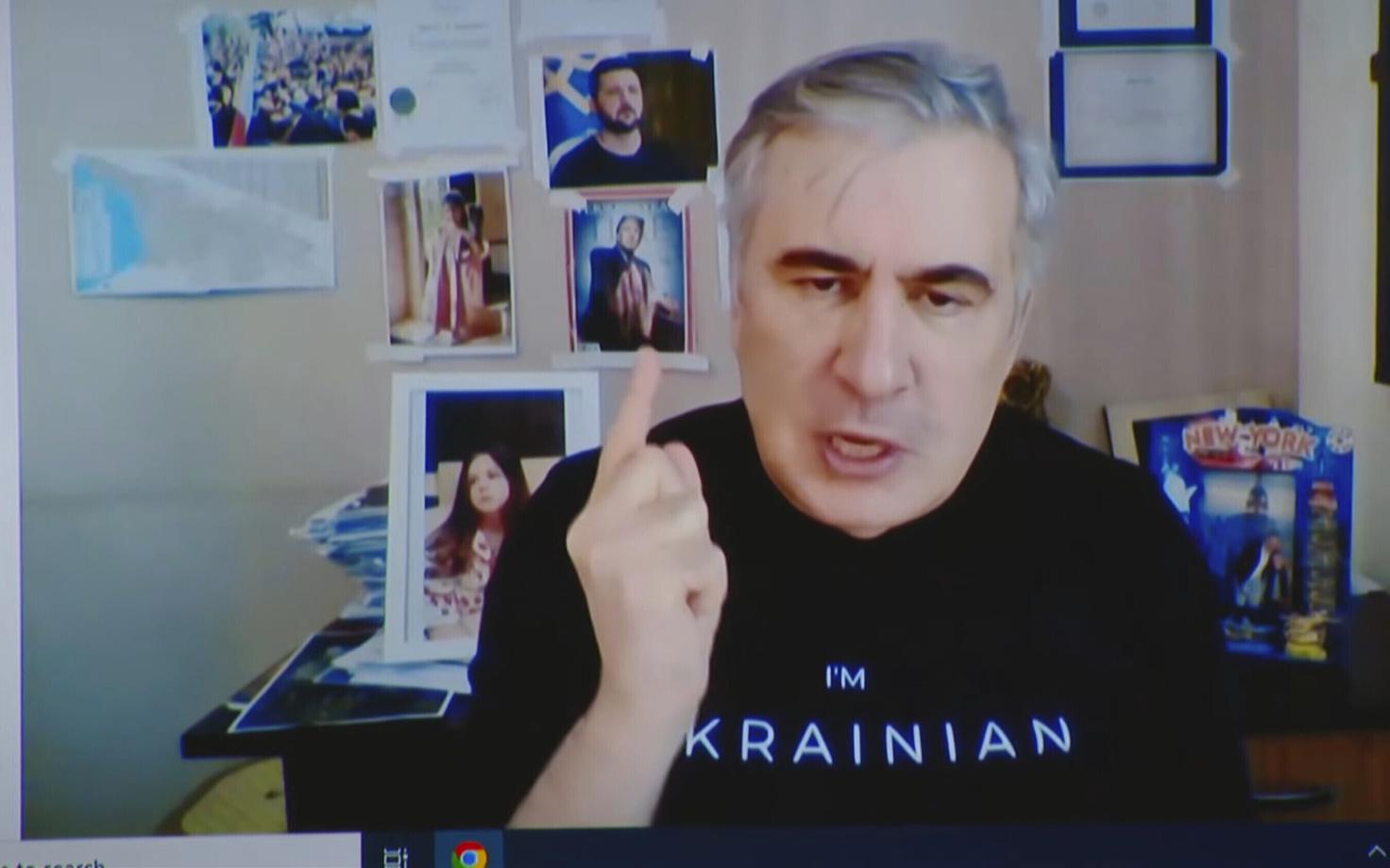 Vangistatud Mihheil Saakašvili