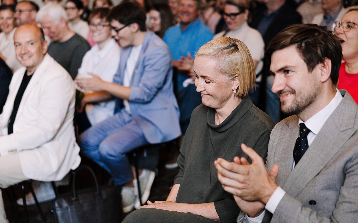 Съезд партии Eesti 200 в Таллинне 31 августа 2024 года.