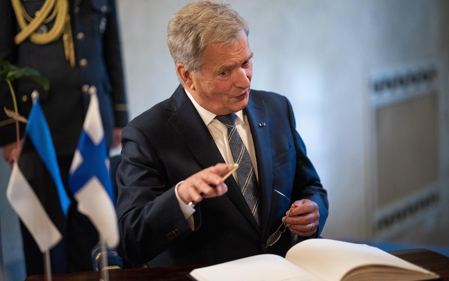 Президент Финляндии Саули Ниинистё.