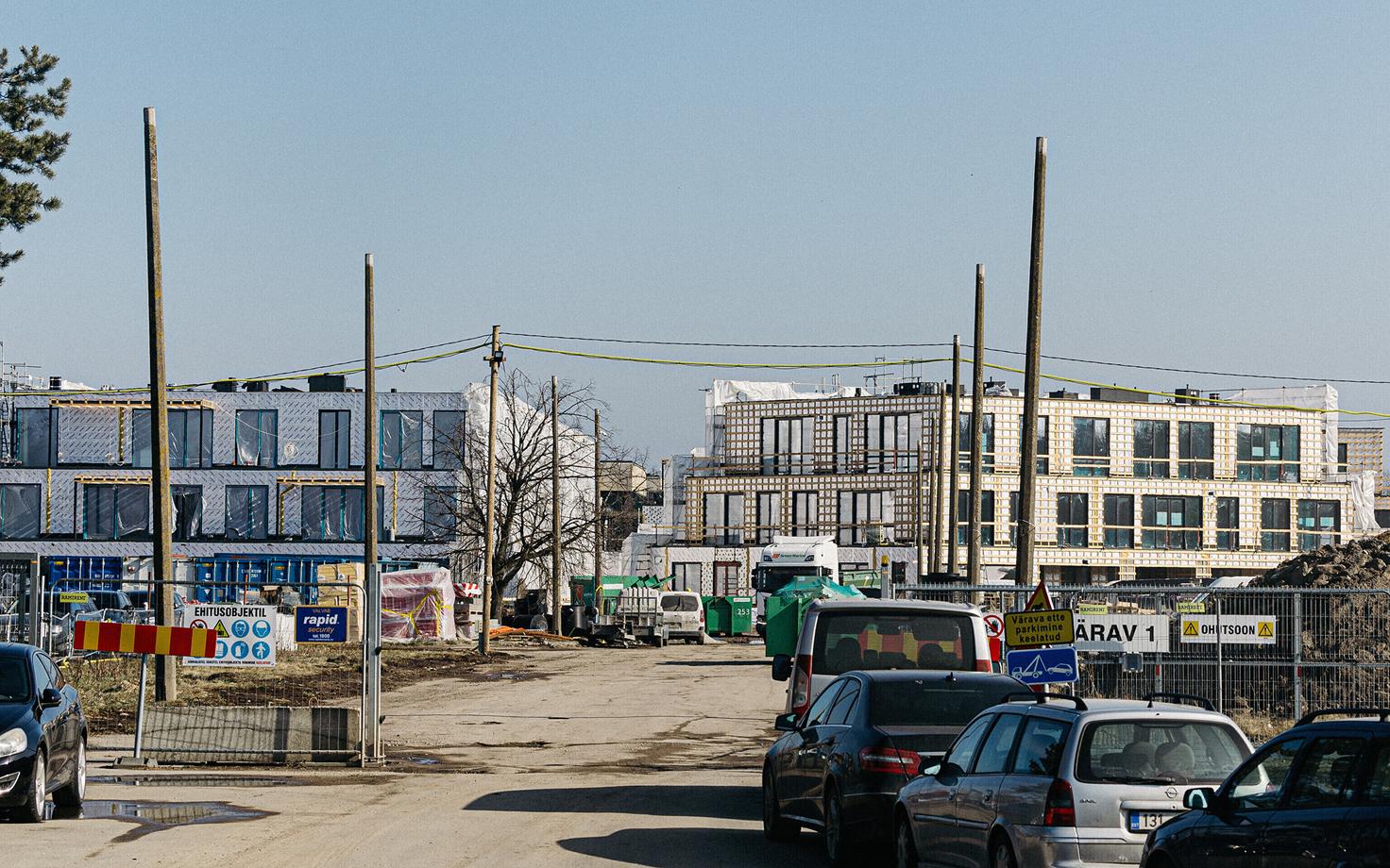 Real estate development in Pirita.