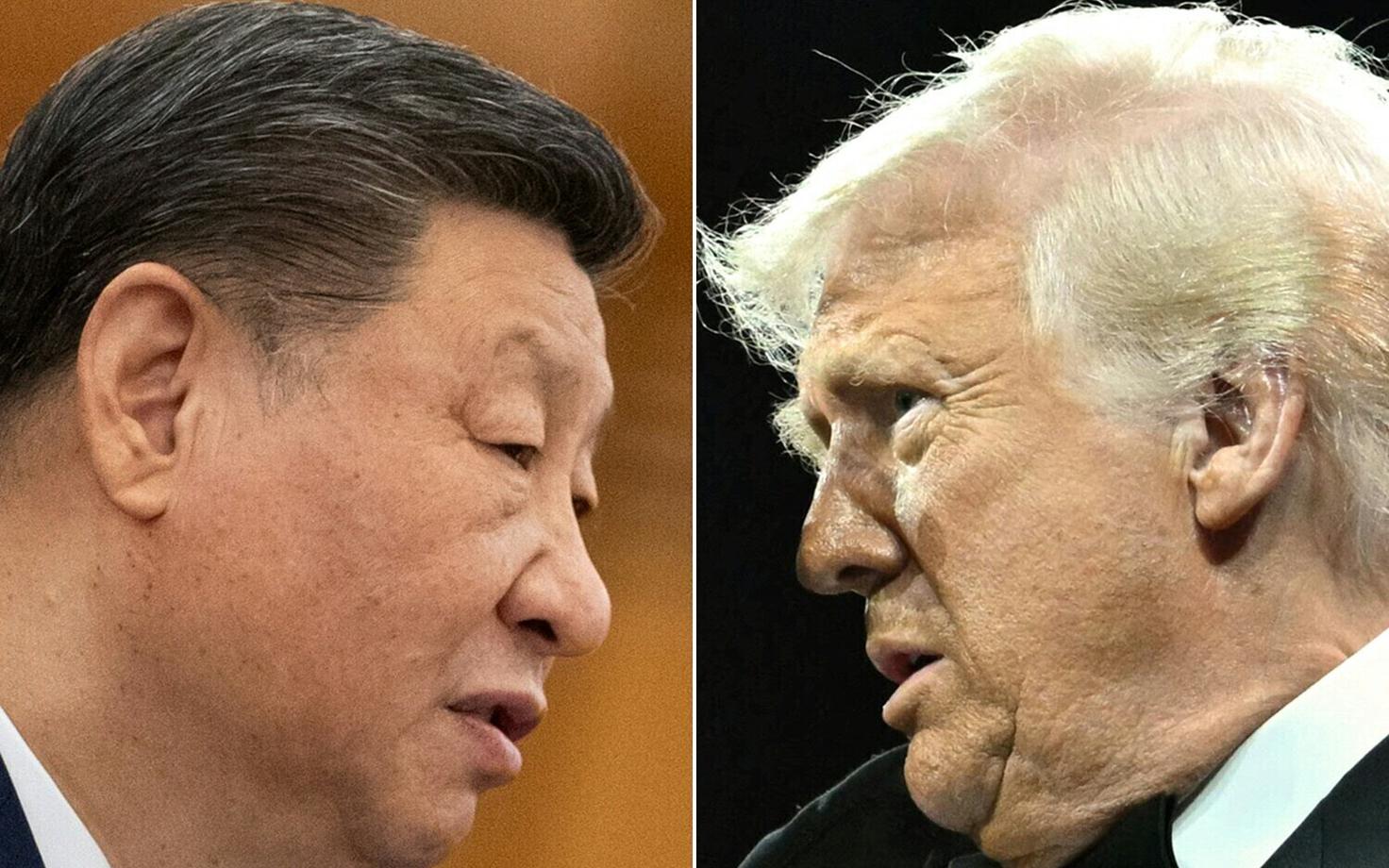 Глава КНР Си Цзиньпин и президент США Дональд Трамп.