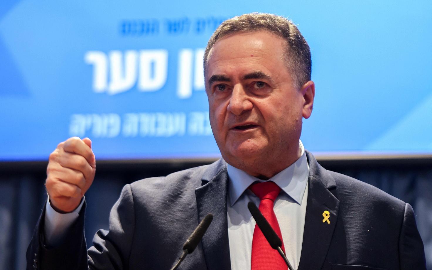 Iisraeli kaitseminister Israel Katz.