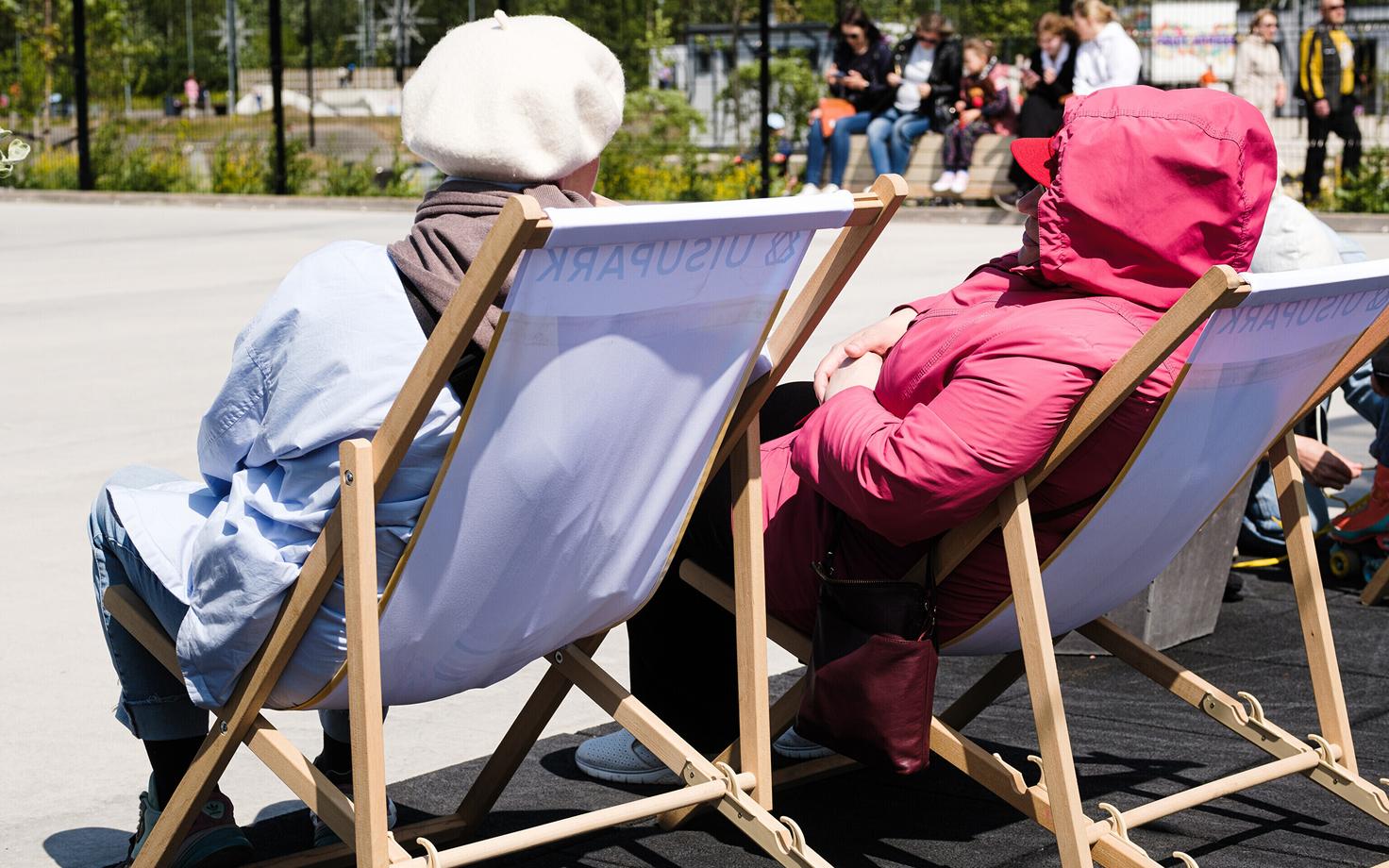 Пенсионеры. Иллюстративная фотография