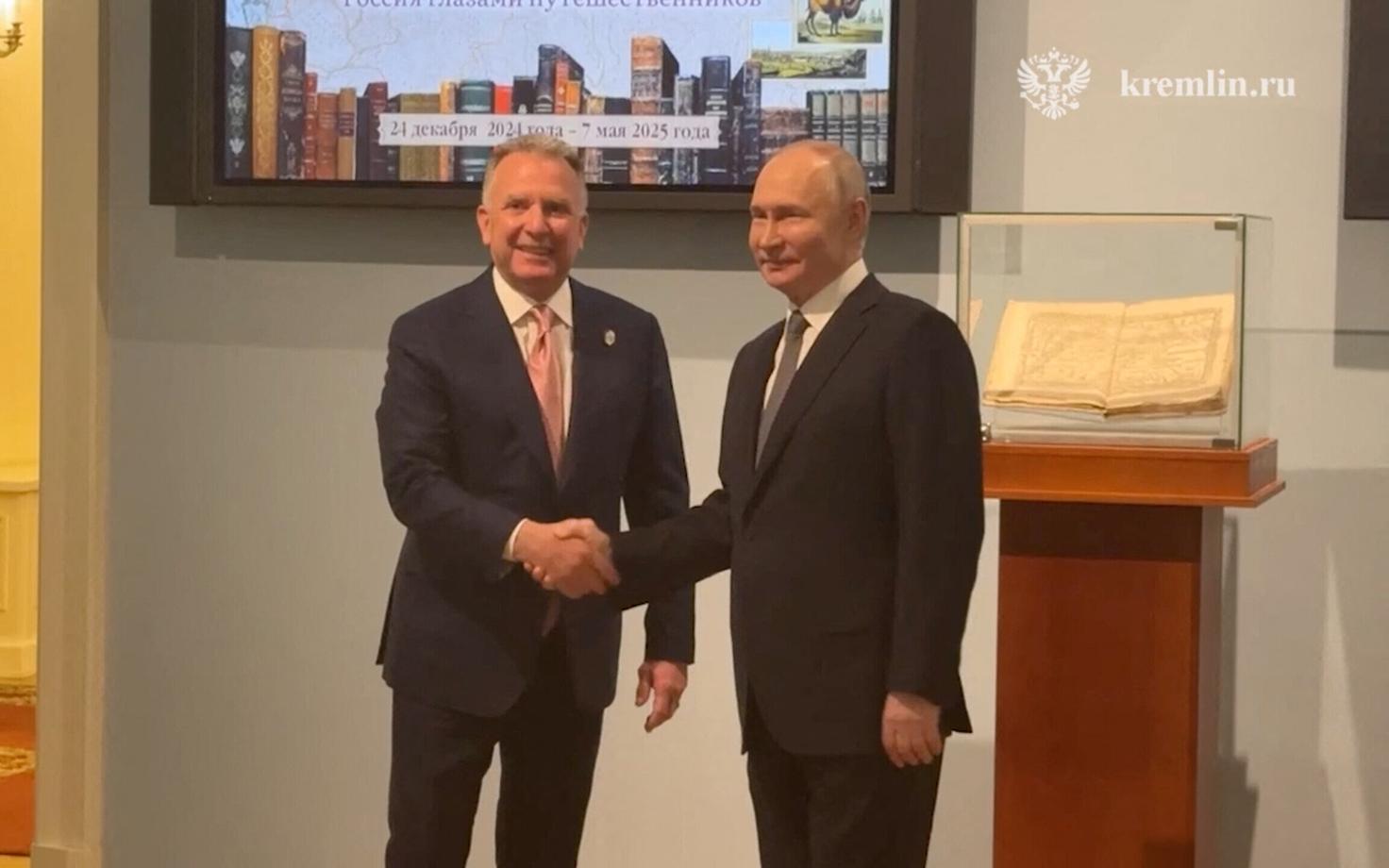 Стив Уиткофф и Владимир Путин.