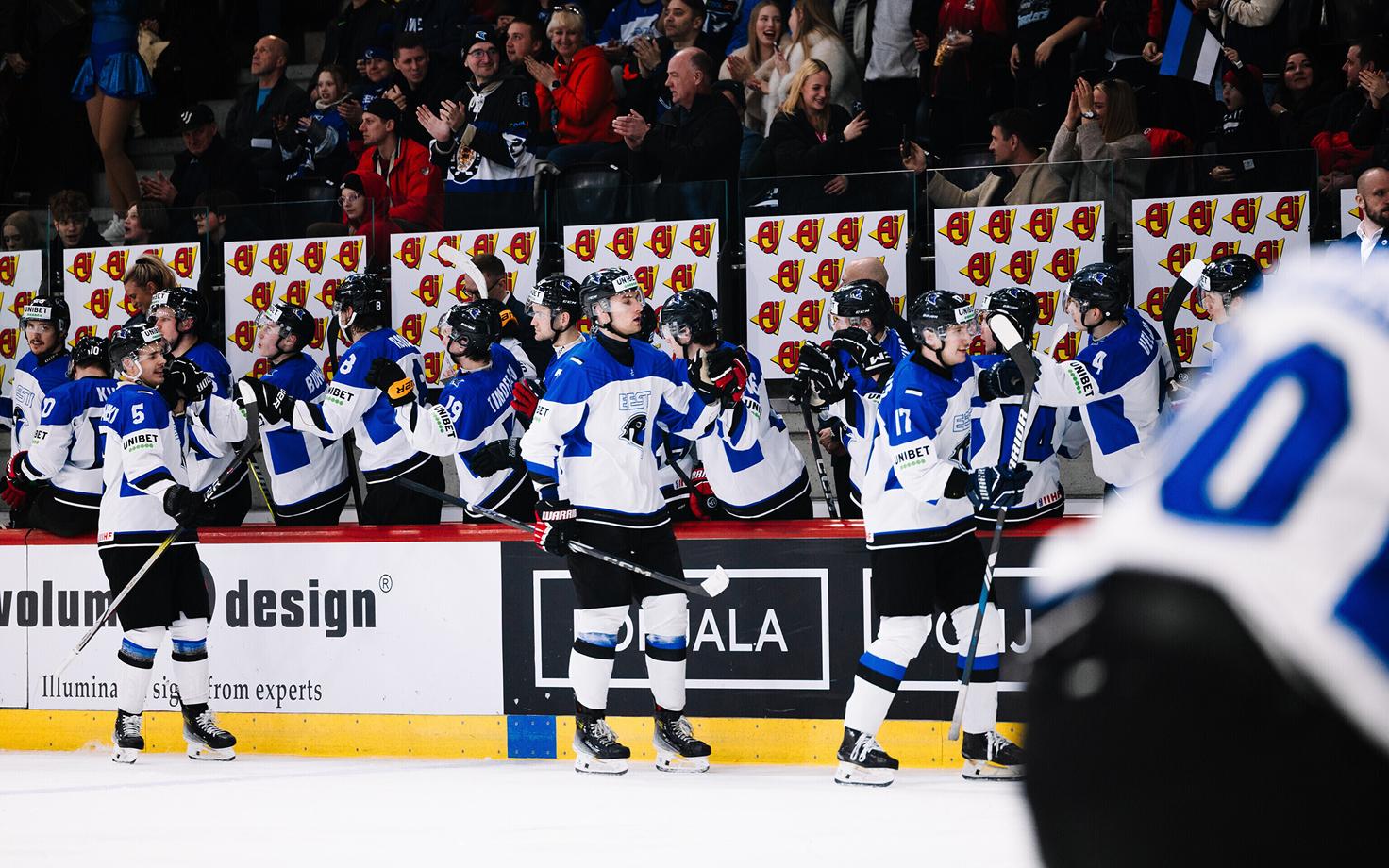 Jäähoki I divisjoni B-grupi MM-turniir: Eesti - Hispaania