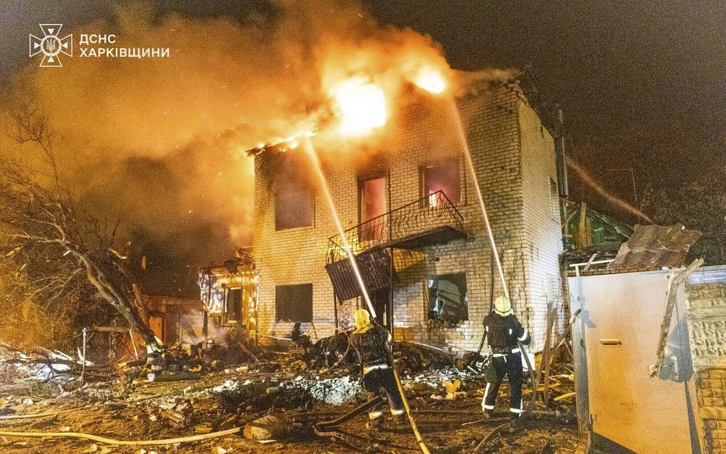 Харьков после российского удара.