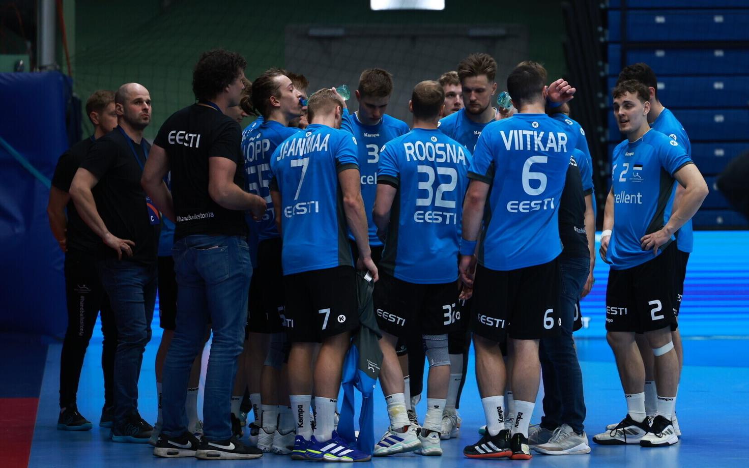 Käsipalli EM-valikturniir: Eesti - Põhja-Makedoonia