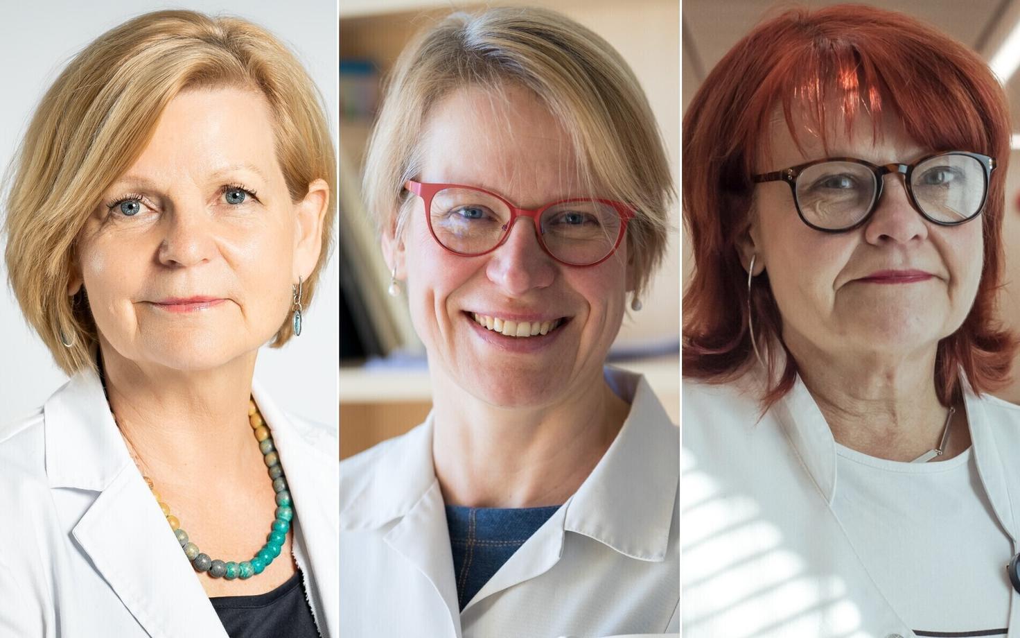 Хелле Карро, Кай Парт, Маде Лаанпере (слева направо).