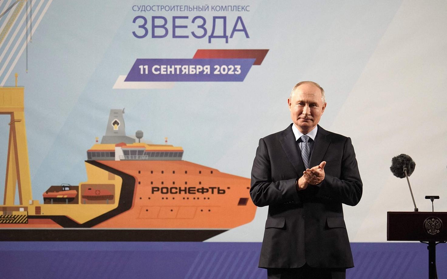 Владимир Путин в 2023 году.