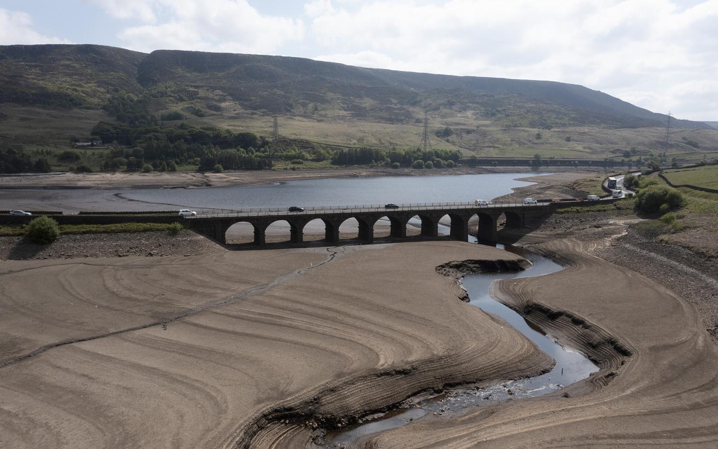 2022. aasta põud jättis hulga Euroopa veehoidlaid peaaegu kuivale.