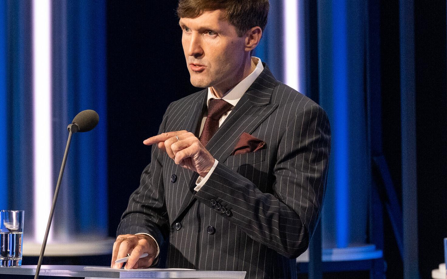 Председатель EKRE Мартин Хельме.