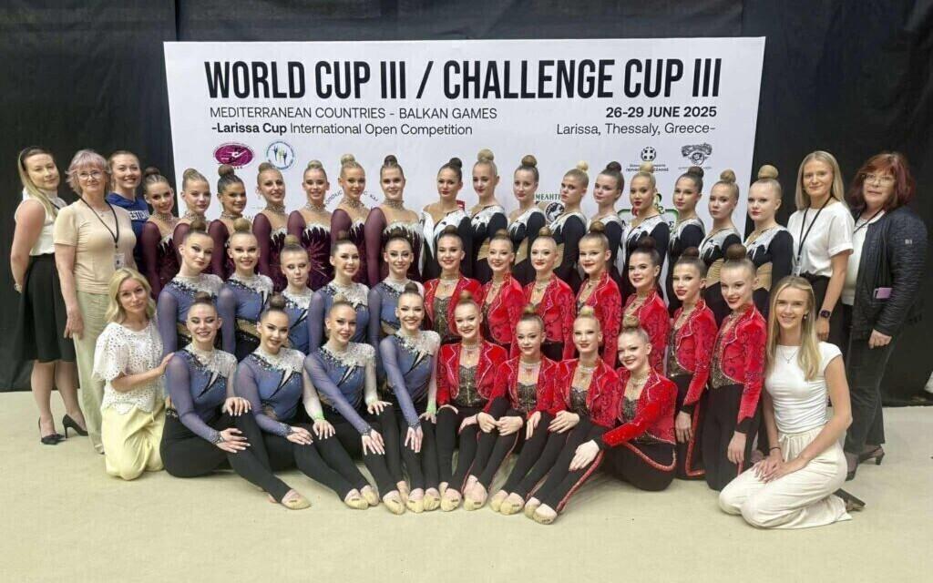 MK-etapil osalenud Eesti rühmad koos treenerite ja kohtunikega