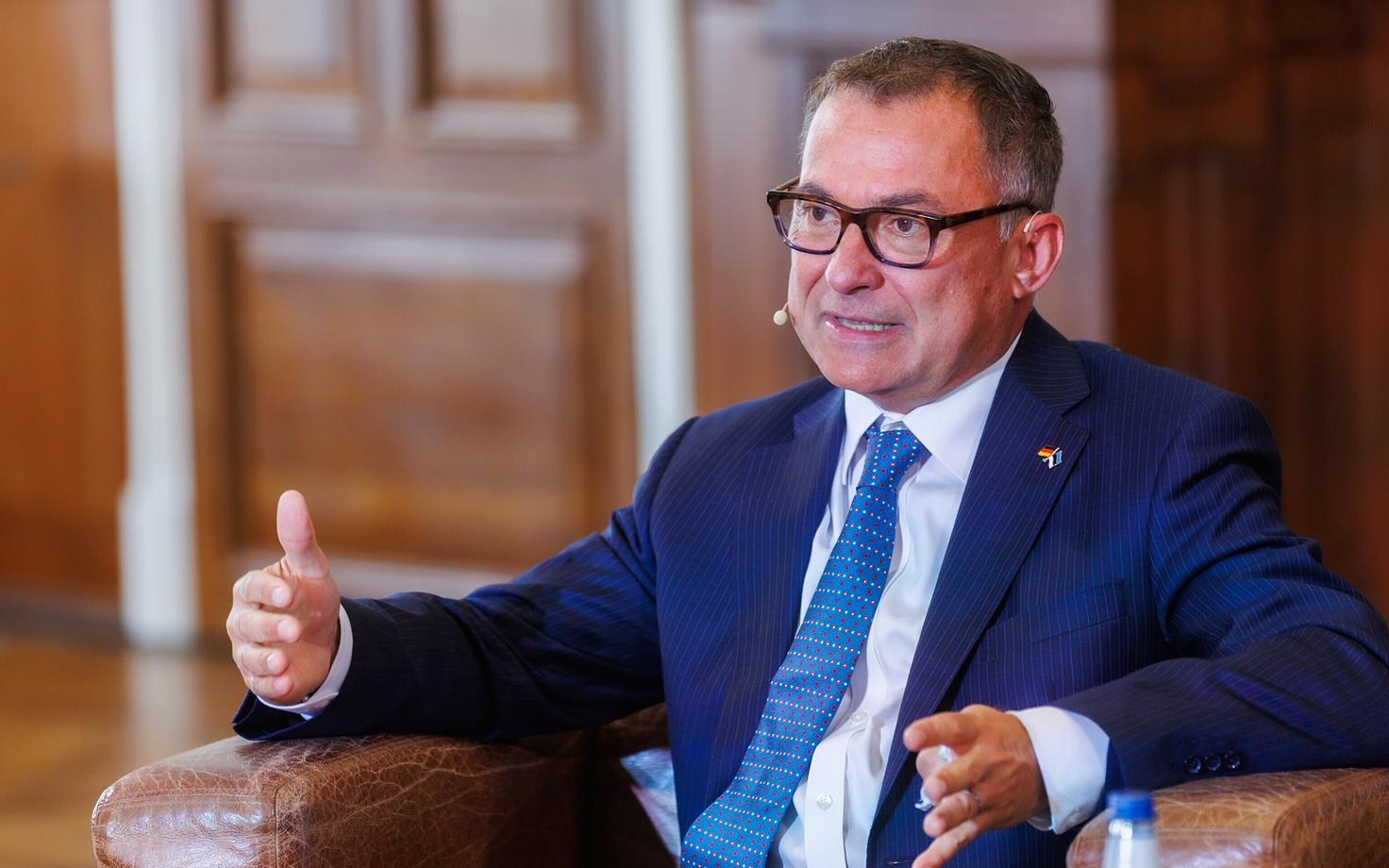 Deutsche Bundesbank (DBB) President Joachim Nagel in Tallinn. July 2025.