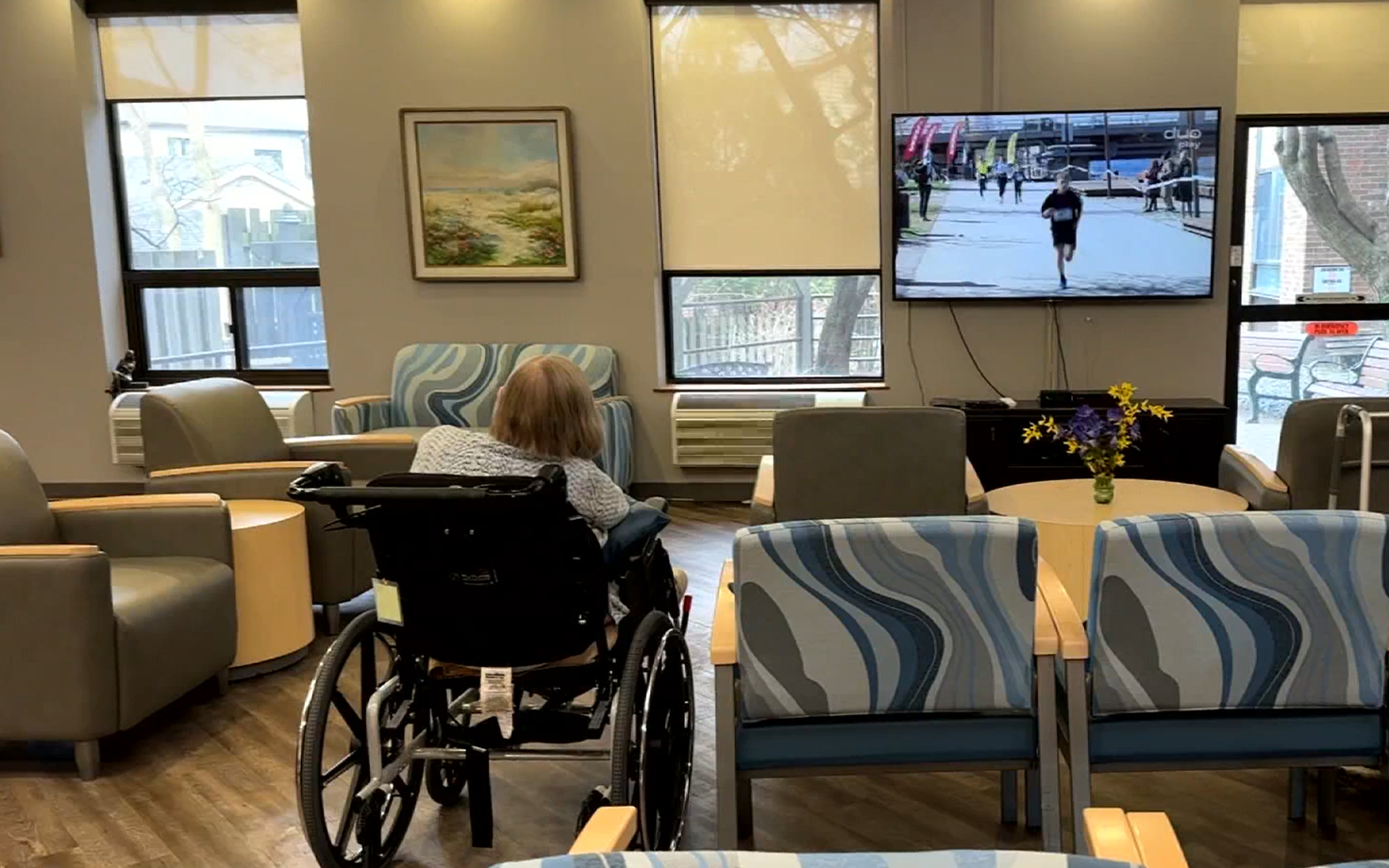 Estonian-Canadians in the Ehatare retirement home in Toronto.