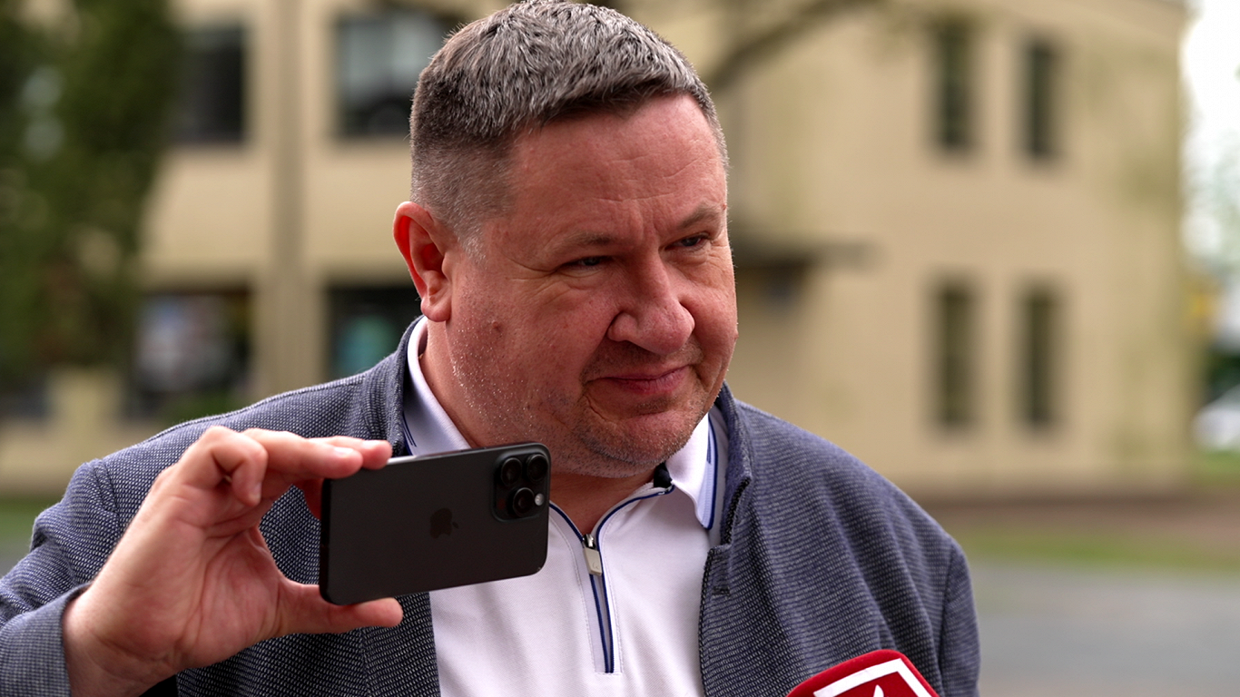 Глава Огрского края Эгилс Хелманис.