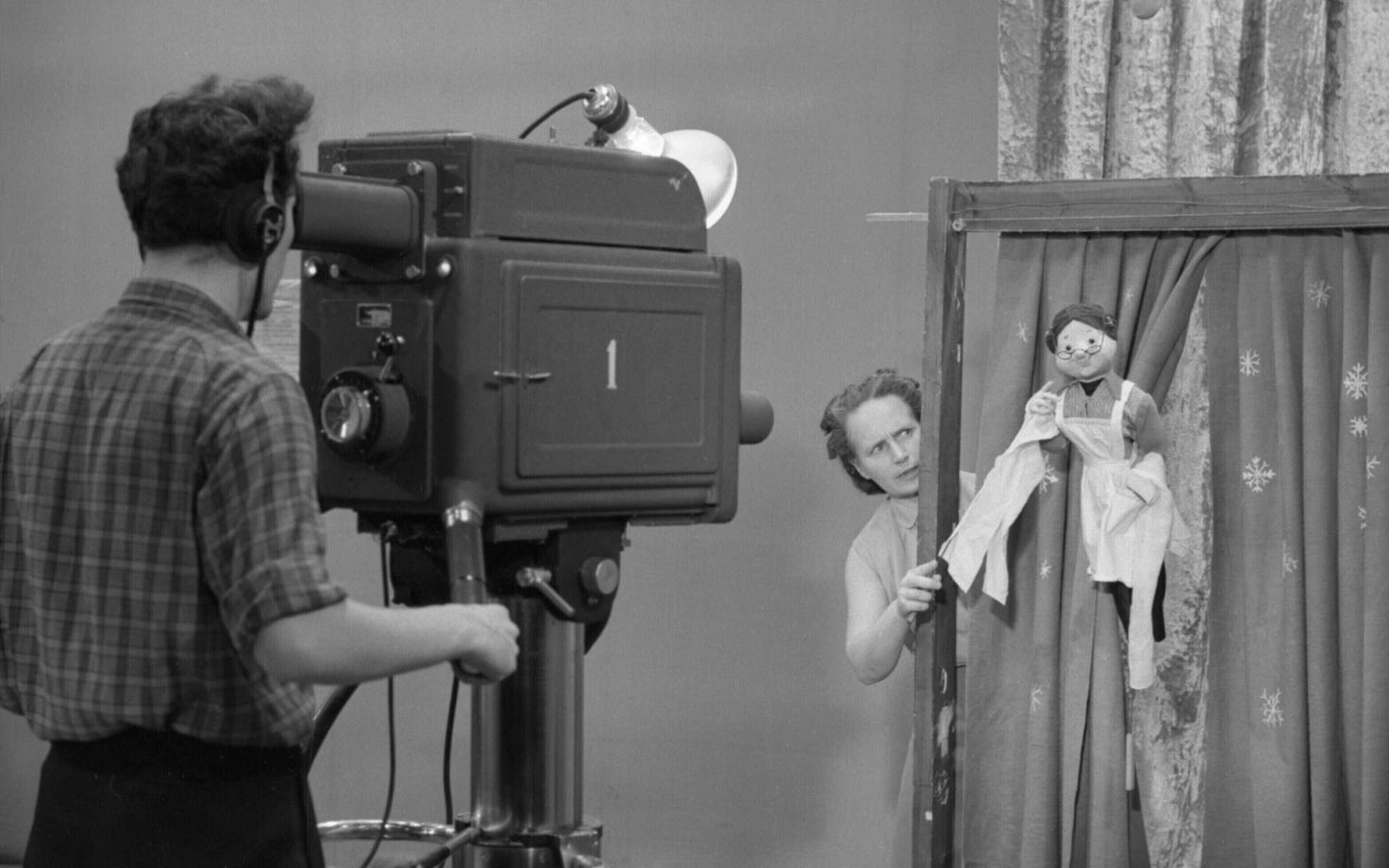 Made Ots saate salvestusel Tallinna Televisioonistuudios