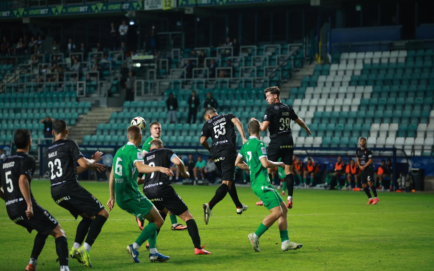 FCI Levadia Tallinn went out of the UEFA COnference League after a home defeat to Luxembourg's Differdange 03.