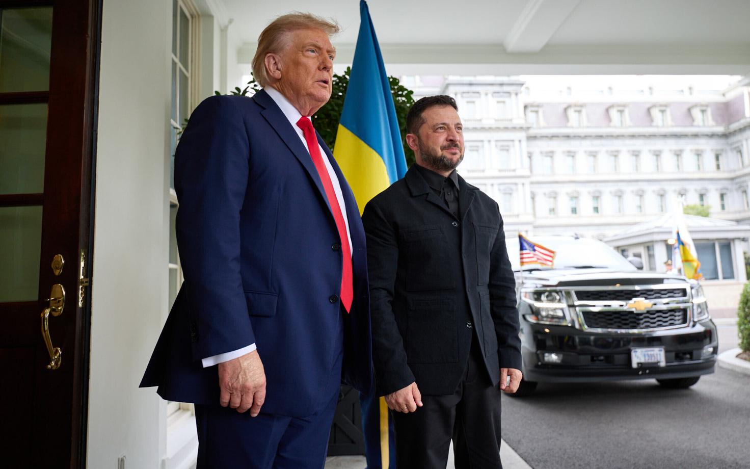 USA president Donald Trump kohtus 18. augustil Ukraina presidendi Volodõmõr Zelenskiga.