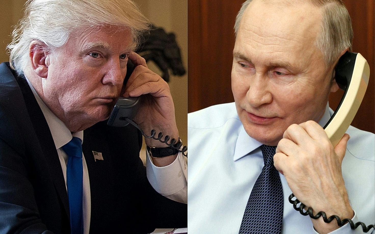 Donald Trump. Vladimir Putin.
