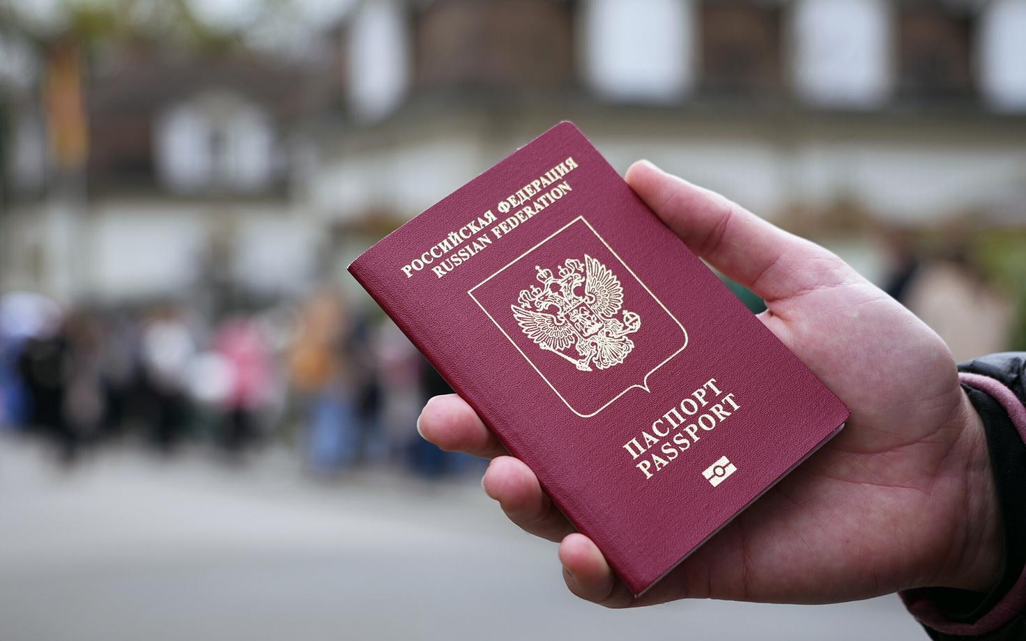 Vene pass Šveitsi elanikul.