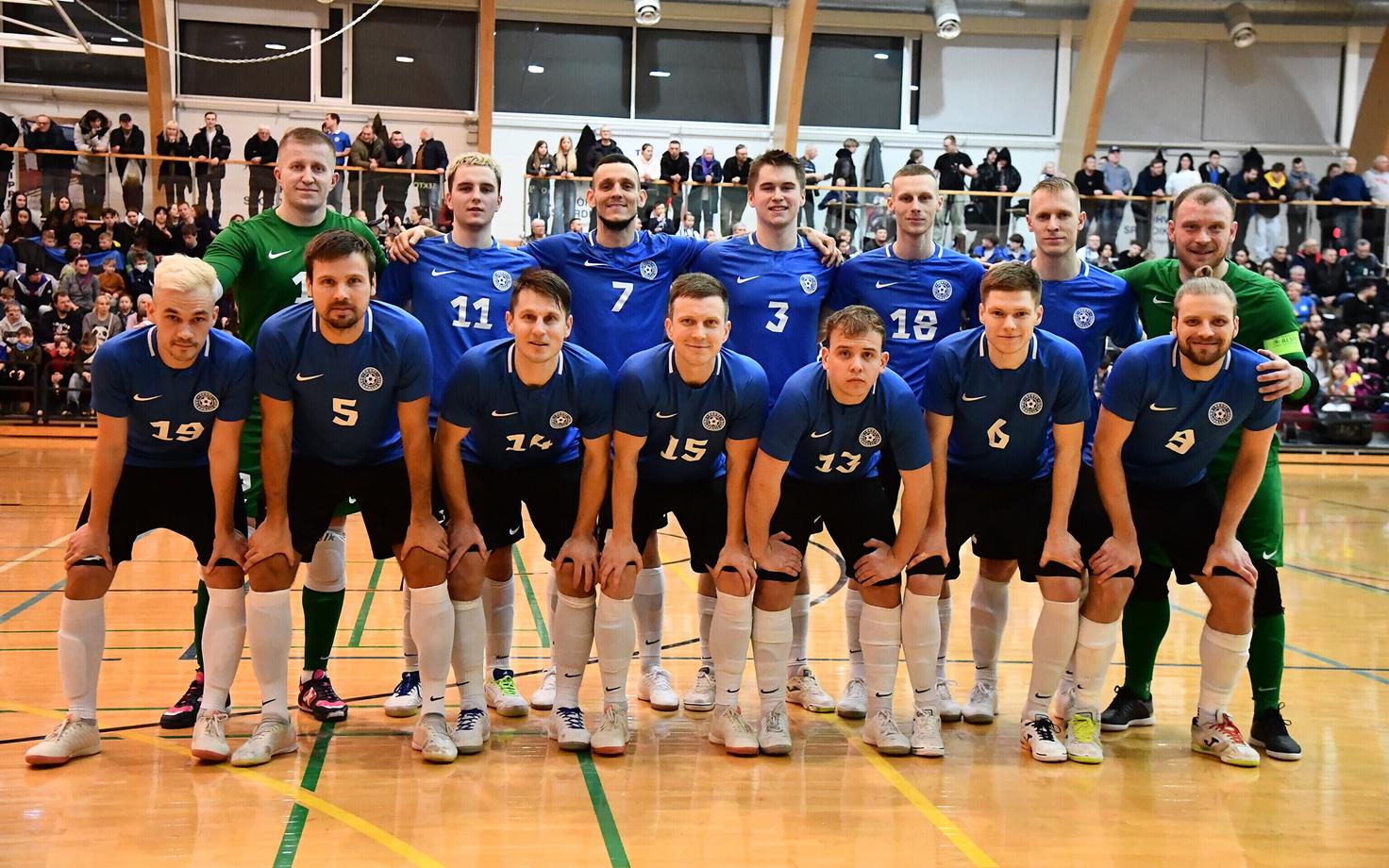 Сборная Эстонии по футзалу.