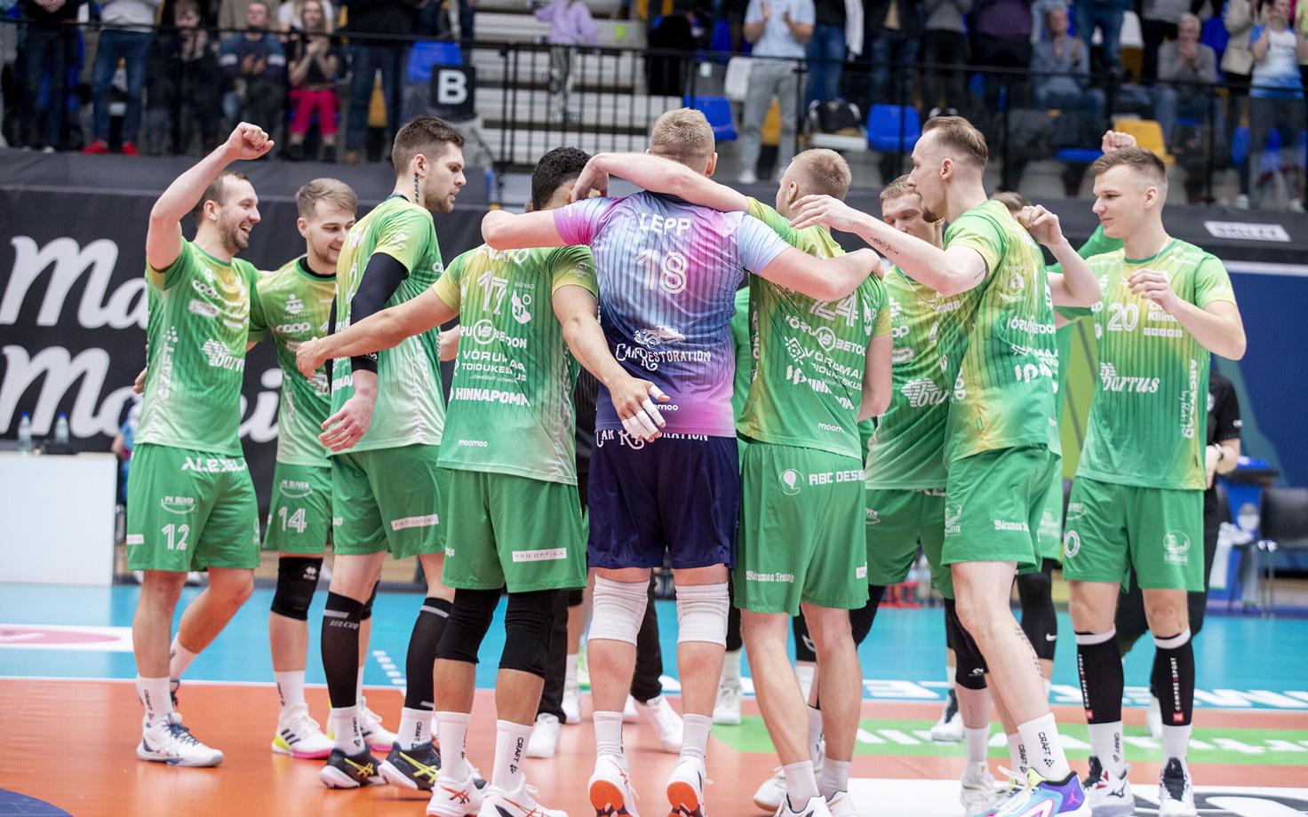 Волейболисты выруского