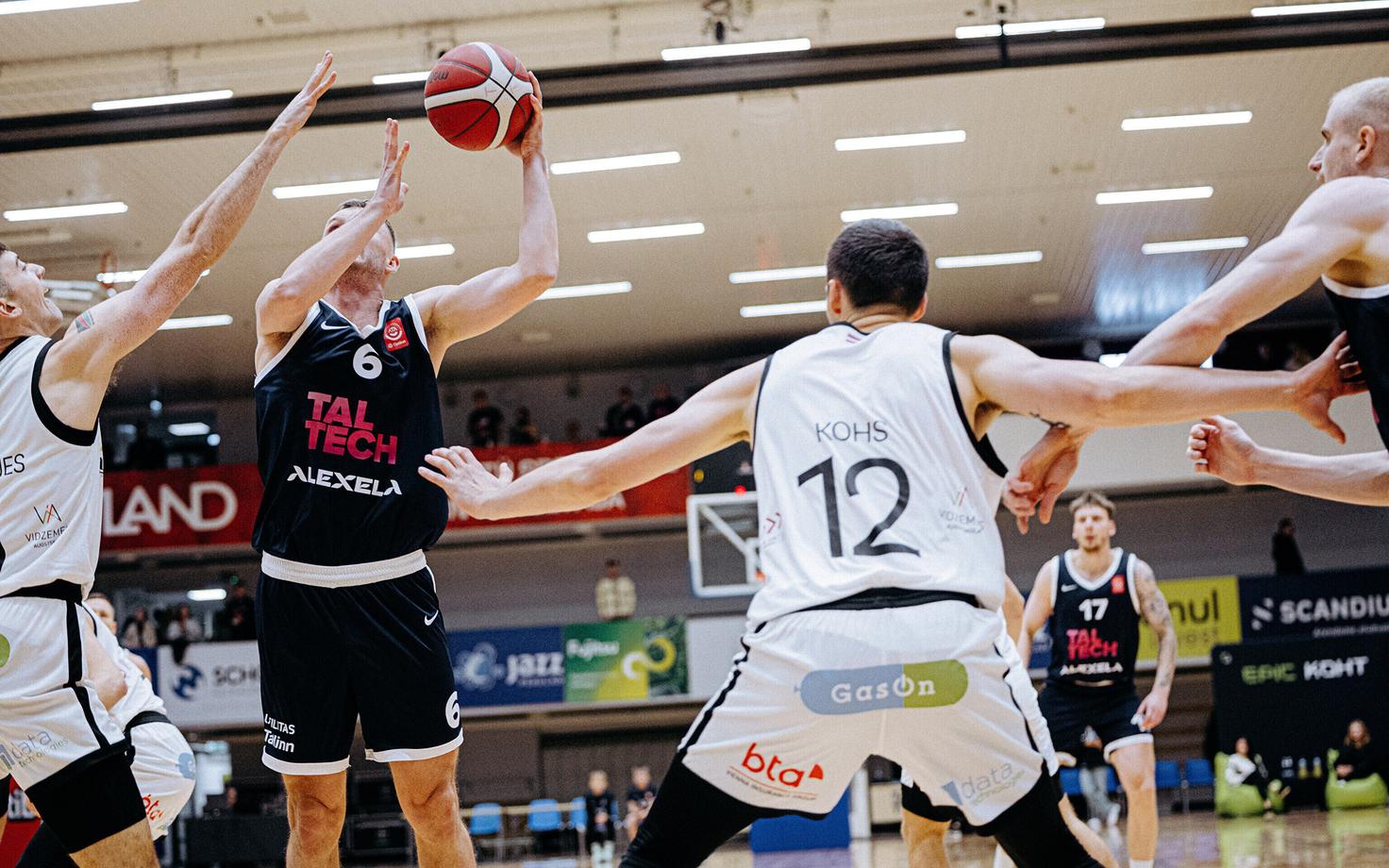 Korvpalli Eesti-Läti liiga: TalTech/Alexela - Valmiera Glass Via