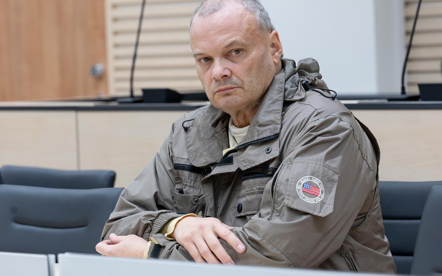 Mark Davõdov kohtuotsuse kuulutamisel Harju maakohtus